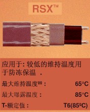 美國(guó)Thermon賽盟RSX自調(diào)控伴熱帶